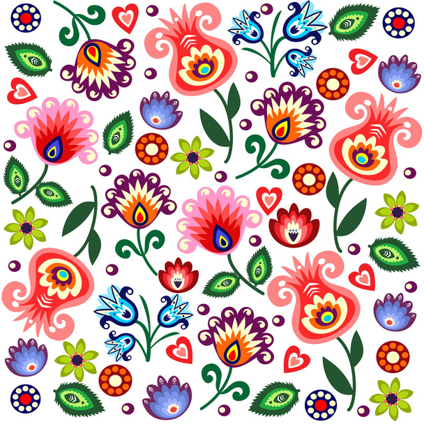polish folk pattern - Vector, Image
