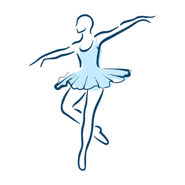 ballerina ballerina femminile
 - Vettoriali, immagini