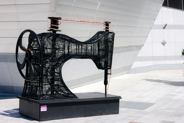 Monument of sewing machine - Photo, Image