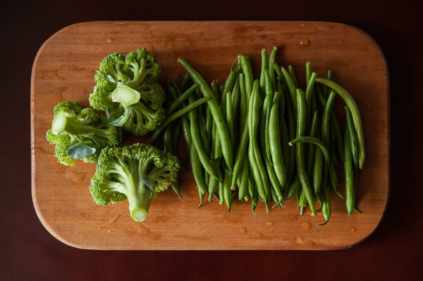 broccoli en asperges - Foto, afbeelding