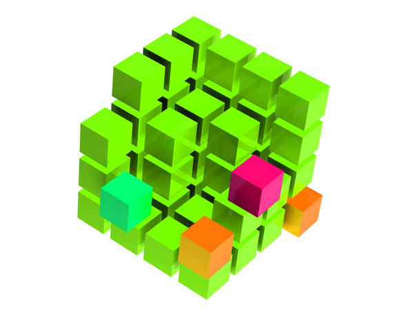 Many blocks - Foto, Imagem