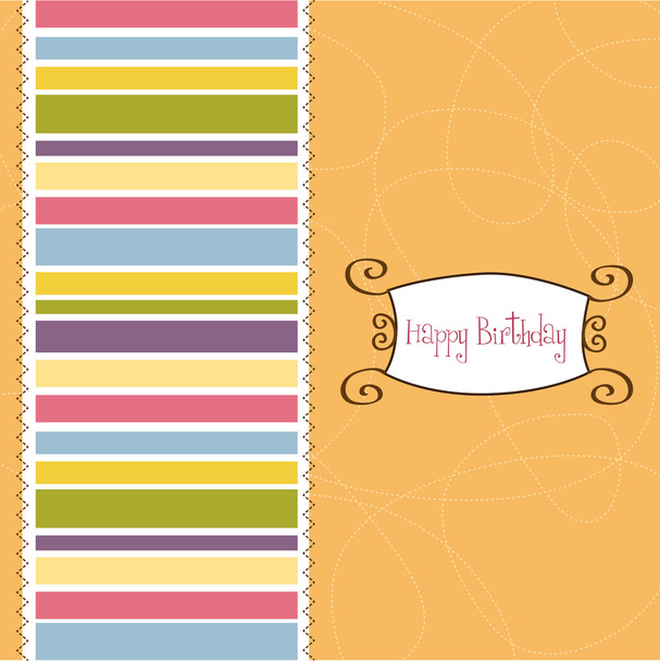 Greeting card template design - Photo, Image