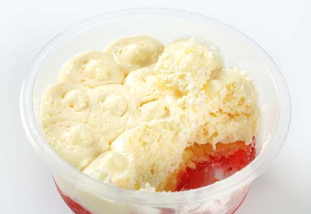 Irresistible strawberry shortcake dessert - Photo, Image