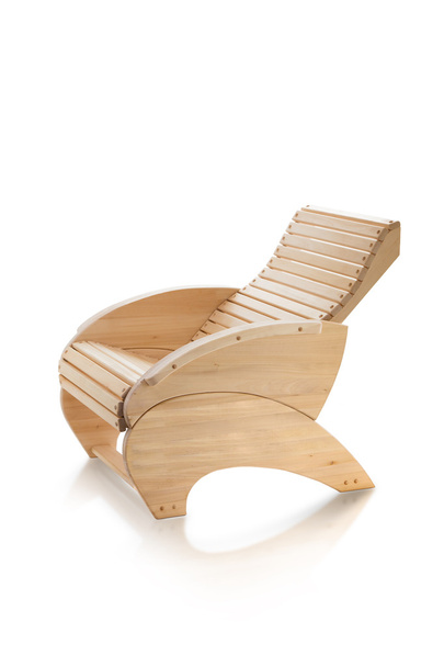 ξύλινη καρέκλα, ξαπλώστρα - Φωτογραφία, εικόνα