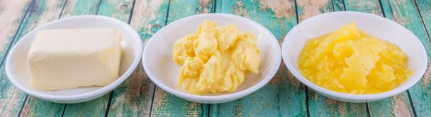 Beurre, Margarine et Ghee indien
 - Photo, image