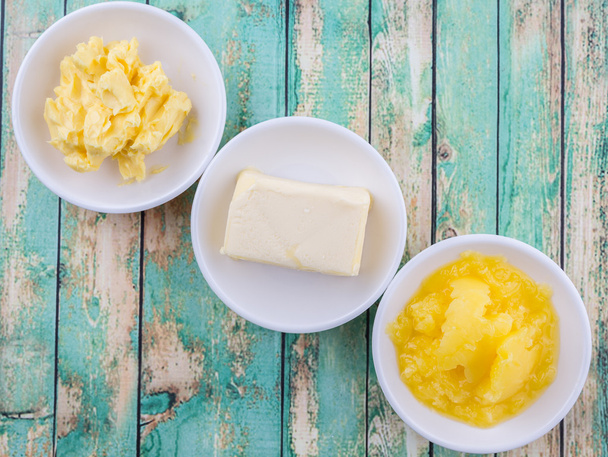 Voi, margariini ja intialainen Ghee
 - Valokuva, kuva