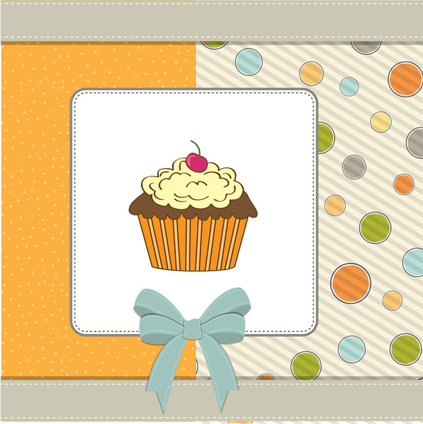 Birthday cupcake - Φωτογραφία, εικόνα