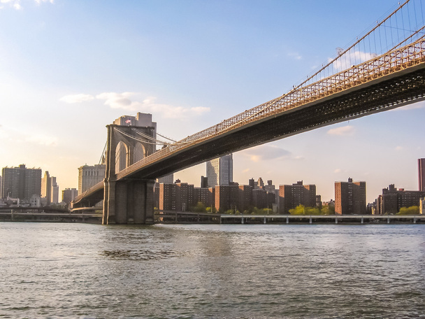 Νέα Υόρκη γέφυρα του Μπρούκλιν - Φωτογραφία, εικόνα