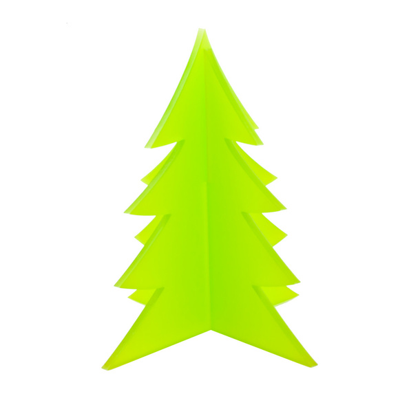 Green Plastic Christmas Tree - Photo, Image