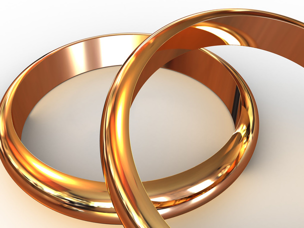 Свадебные кольца. - Фото, изображение