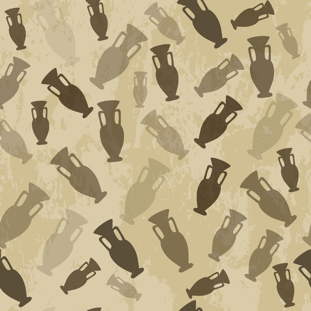 Arabische naadloze patroon vaas  - Vector, afbeelding