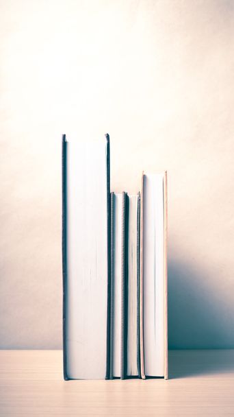 Stand up of books on table - Valokuva, kuva
