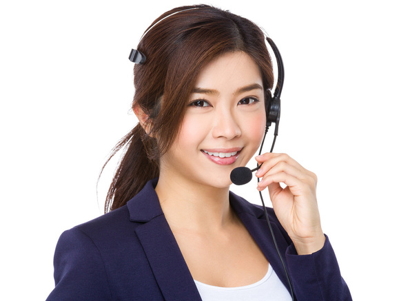 asiático mujer servicio al cliente asistente
 - Foto, imagen