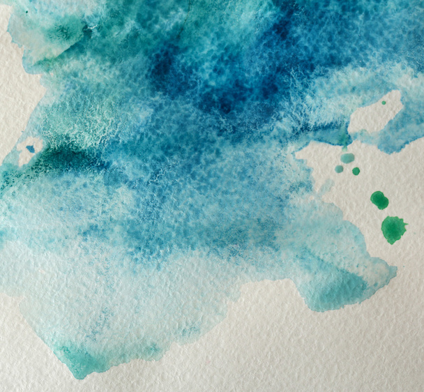 Watercolor texture on paper close-up - 写真・画像