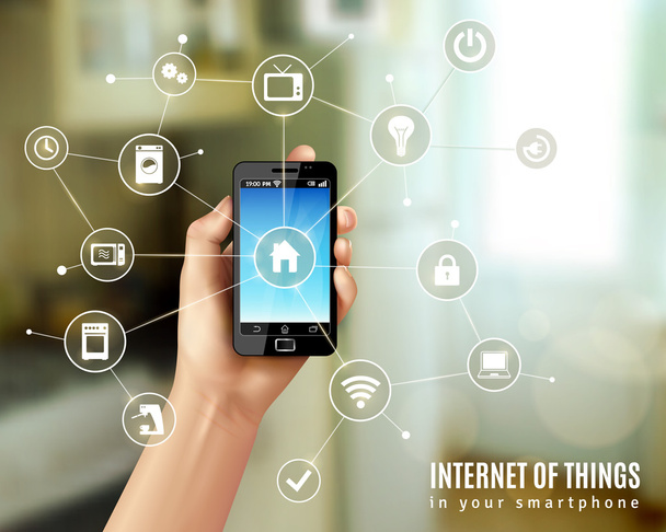 Internet Of Things Concept - Vector, Image