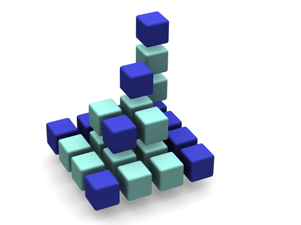 Many blocks - Foto, afbeelding