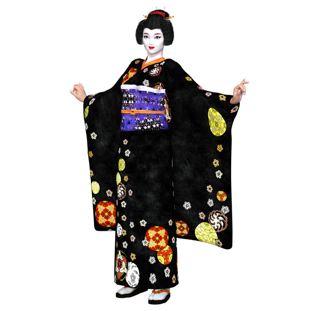 geisha girl - Foto, Imagen