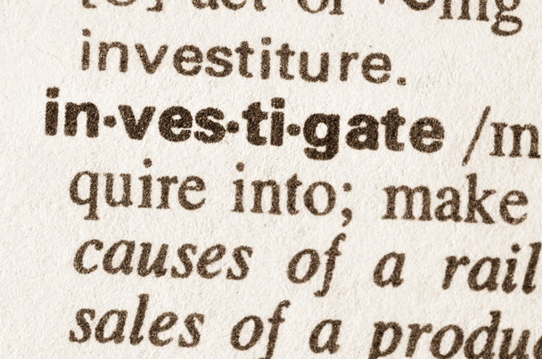 Diccionario definición de palabra investigar
  - Foto, imagen