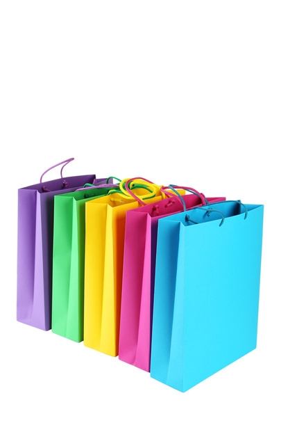 Colorful shopping bags - 写真・画像