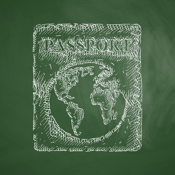 Дизайн иконки паспорта
 - Вектор,изображение