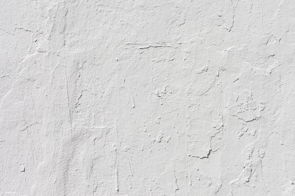 Grungy White Concrete Wall Background - Photo, image