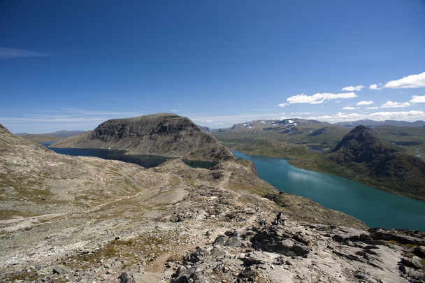 besseggen ridge, jotunheimen nemzeti park, Norvégia - Fotó, kép