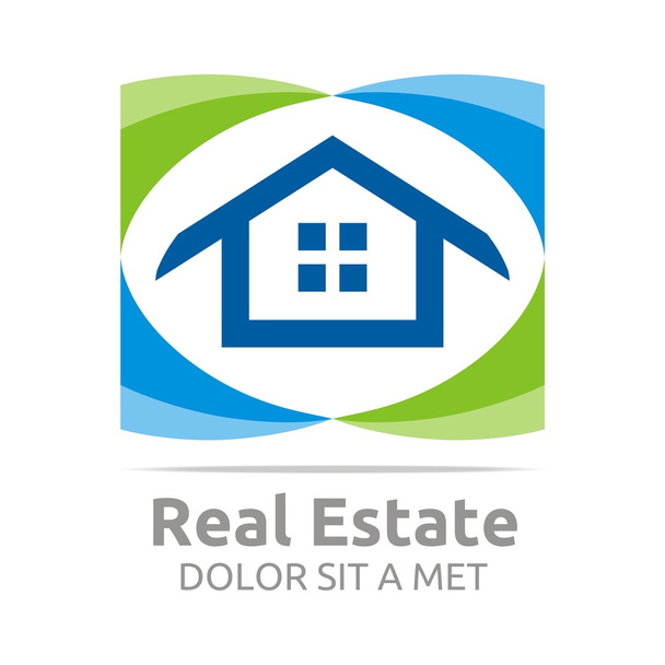 Logo Real Estate Apartment Design Developer Vector - Vektor, obrázek
