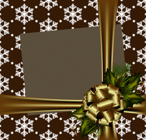 Christmas card - Vector, imagen