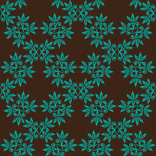brown gentle seamless pattern - Wektor, obraz