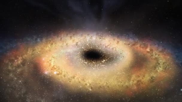 Чорна діра посередині космічного простору
 - Кадри, відео