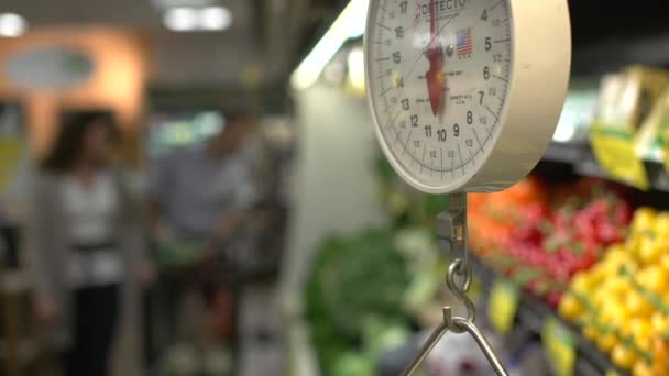 Scény z typický americký obchod s potravinami - Záběry, video