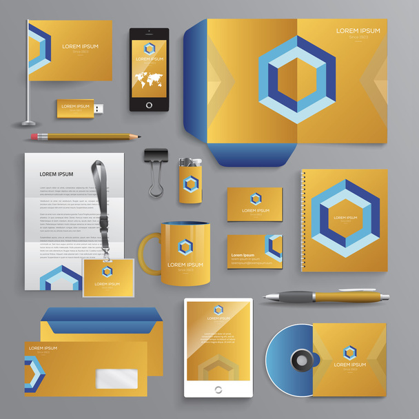 Business identity design templates - Vector, Image