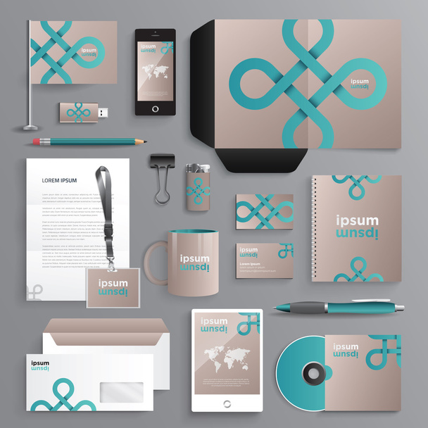 business identity design template - Vector, Image