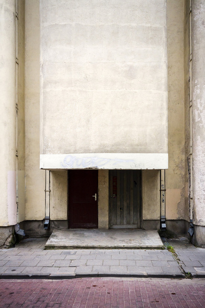 Old entrance to soviet times building - Fotoğraf, Görsel