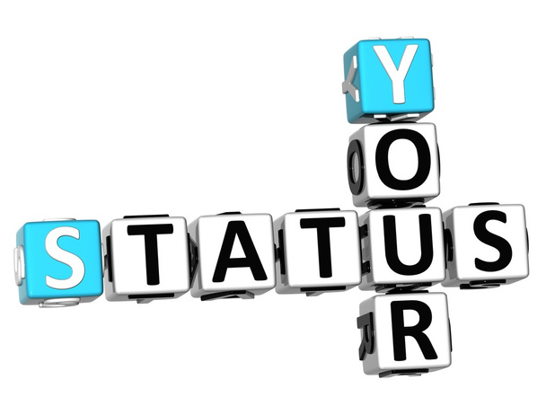 3D Your Status Crossword - Photo, Image