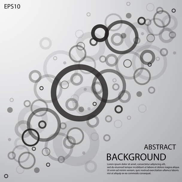 Abstract circles background - Διάνυσμα, εικόνα