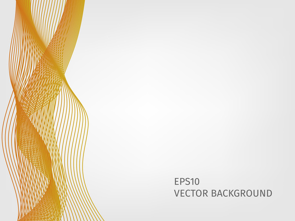 Abstract waved line background - Vecteur, image