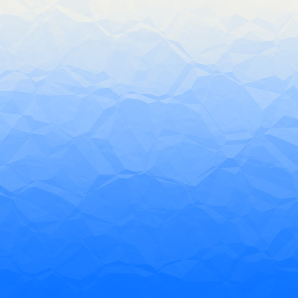 blaue Polygone - Foto, Bild