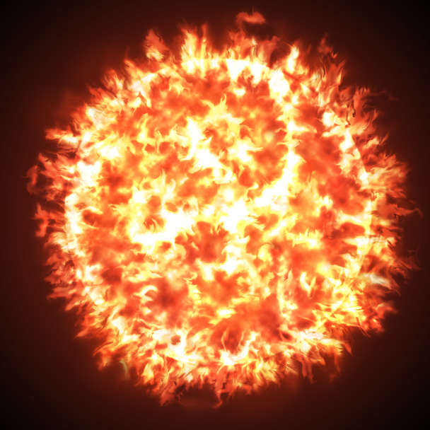 Sun tűzgolyó - Fotó, kép