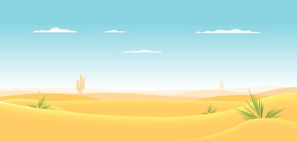 Mély nyugati sivatag - Vektor, kép
