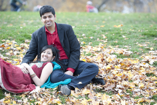 Young Happy Indian Couple - Фото, зображення