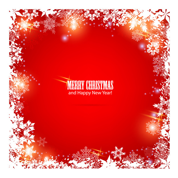 Christmas background vector image - Vector, Image