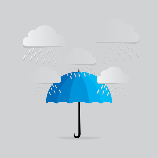 umbrella concept - Vetor, Imagem