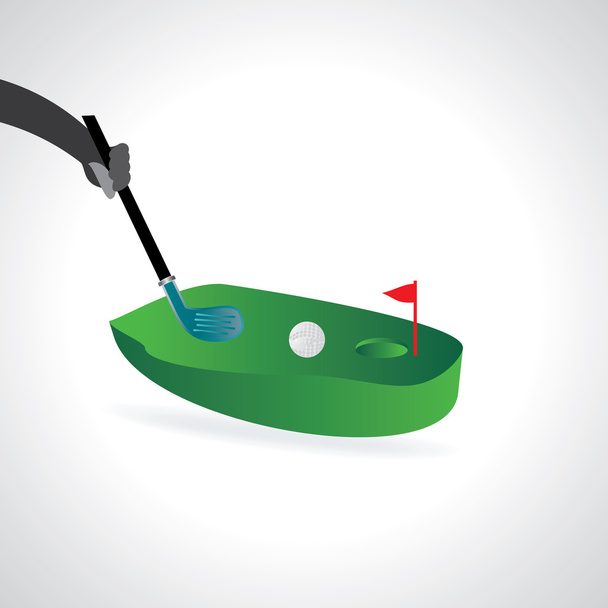 koncept Golf - Vektor, obrázek