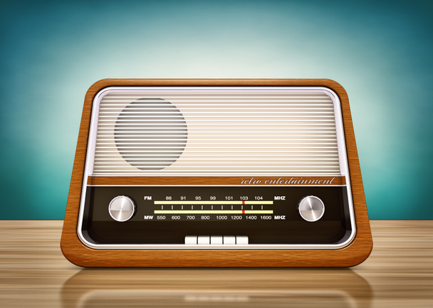 Vintage Rádio - Fotografie, Obrázek