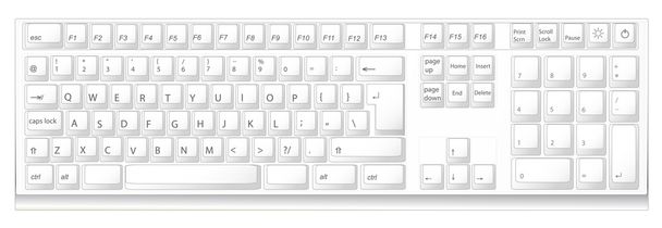Дизайн клавіатури
 - Вектор, зображення