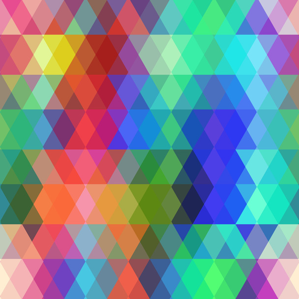 Abstract hipsters seamless pattern with colored rhombus. Geometric background. Vector - Vector, Image
