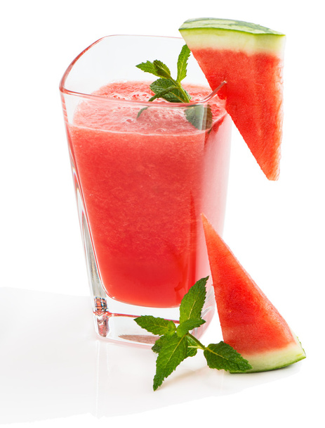 Glass of watermelon smoothie - Foto, immagini