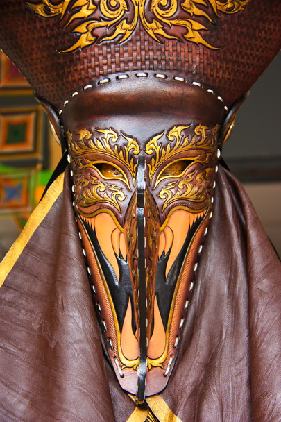 Φάντασμα μάσκα στο Φεστιβάλ Ghosh πολτού Φεστιβάλ Phi Ta Khon στο Loei επαρχία. - Φωτογραφία, εικόνα