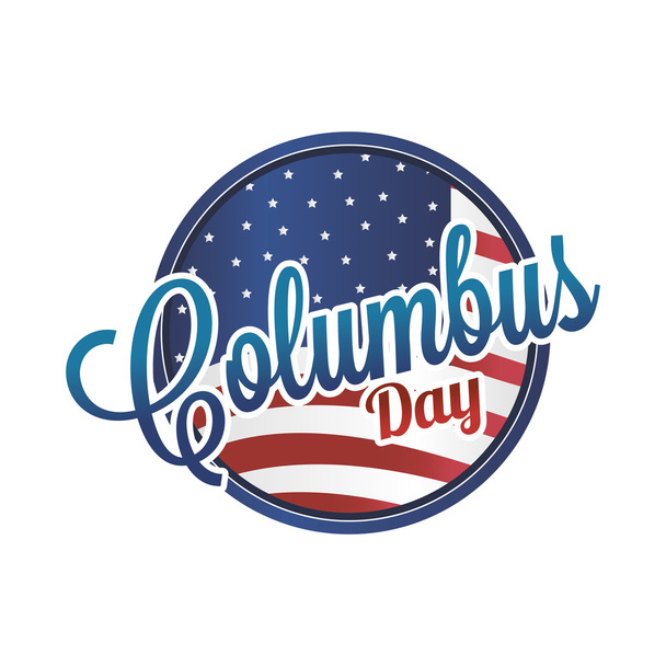 Columbus day - Vector, afbeelding